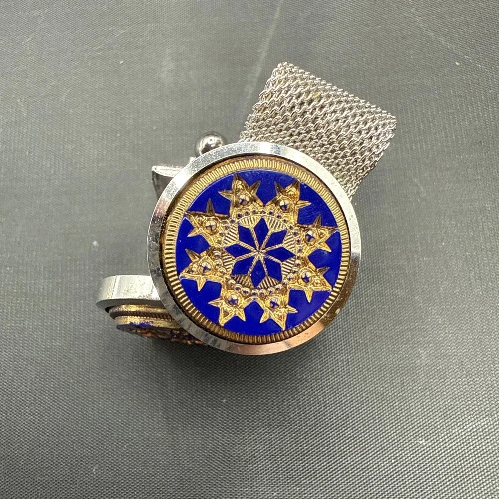 LOT-US Coast Guard Auxillary Lapel Pin Silver &‎ Gold Tone, cufflinks, tie tacks